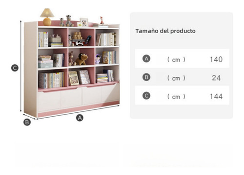 5 Niveles Librero Estantería Y Mueble Organizador Multiuso