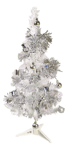Árbol De Navidad Artificial Con Decoración De Luces Led