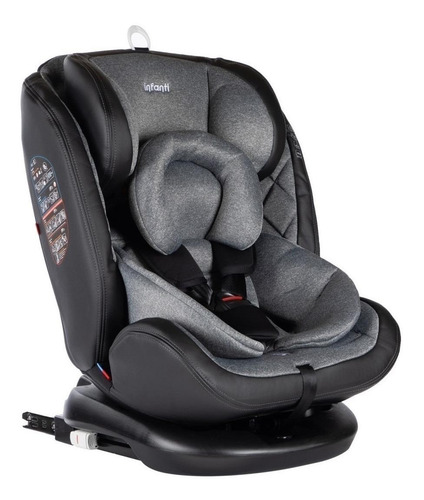 Imagen 2 de 2 de Butaca infantil para auto Infanti Convertible I-Giro 360° gris