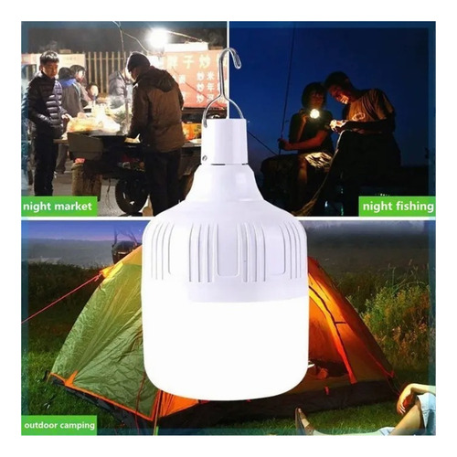 Holofotes Portáteis Para Casa Led Com Gancho Usb Recarregáve