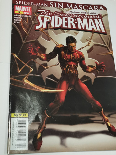 Cómic Spider-man Marvel Número 5 México