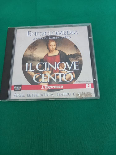 C D Rom - Encyclomedia - Cinque Cento 2 Arte Letteratura