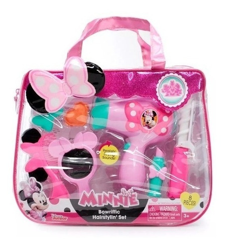 Set Peinados Minnie Bowtique Belleza Niñas Disney 88070