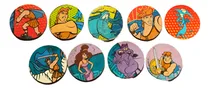 Comprar Lote 9 Tazos Hércules Serenito Disney Diferentes