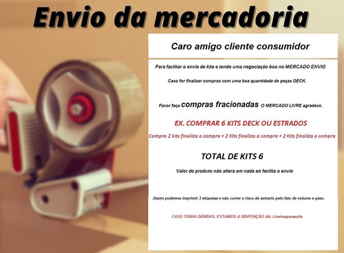 Decks Em Módulos Encaixável P/ Terraços Kit Com 12 Un