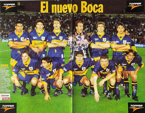 Poster Boca Plantel 1996 Argentina El Gráfico, Ez3