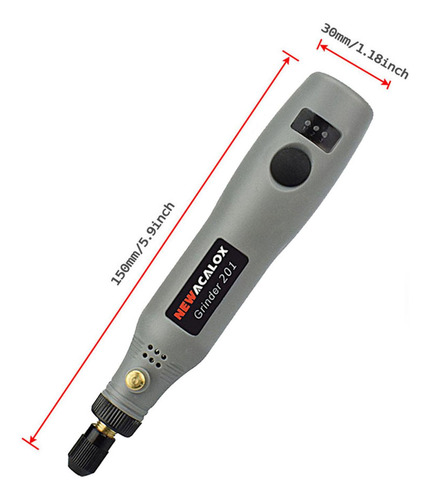 2pcs Mini Taladro Eléctrico Inalámbrico Set Rotary