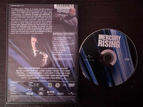 Película Misión Seguridad Máxima Dvd Original (Usado)