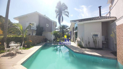 Sobrado Com 4 Dormitórios À Venda, 439 M² Por R$ 3.000.000,00 - Aruã - Mogi Das Cruzes/sp - So1433