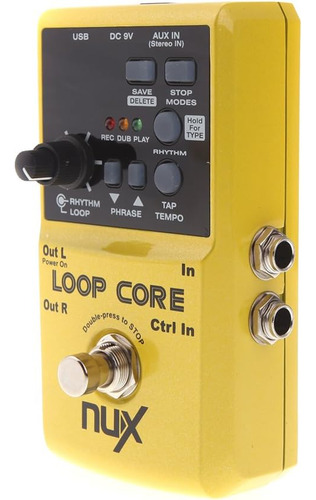 Pedal De Efectos Eléctricos Loop Core Violao Para Guitarra