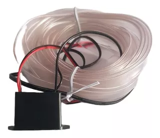 Fita Neon Fibra Ótica /aba 5m El Wire 12v P/ Interior Carro