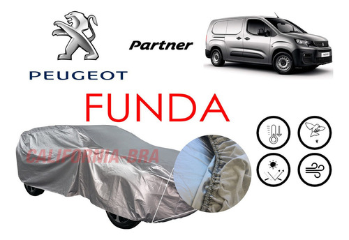 Cobertura Broche Eua Peugeot Partner 2018-2019-2020