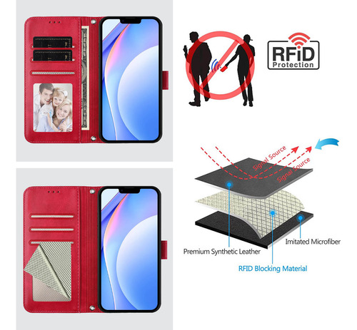 Funda Tipo Cartera Con Temática De Panda Para Cubot Note 40/p50/a10/a20/a30/max 5, Cierre Magnético, 3 Ranuras Para Tarjetas, A Prueba De Golpes