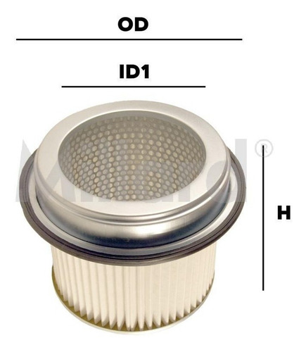 Filtro De Aire Millard Mk-6389 Mitsubishi L300, Wagon Van,