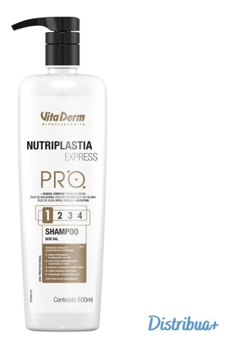 Vita Derm Shampoo Hidratação Profunda Nutriplastia Express