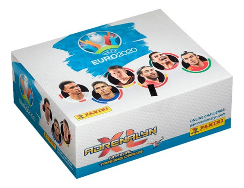 Caja Adrenalyn Xl Panini Uefa Euro 2020 Contiene 24 Sobres