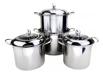 Comprar Olla Tamalera De Acero Inoxidable 60l Para Tamales Y Caldos