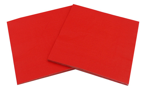 1 Paquete De Servilletas De Papel Impresas En Color Sólido (