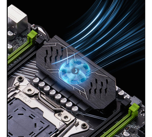 Kit Placa Mãe + Xeon E5-2667 V4 + Placa X99 + 32gb Ddr4 Cor Preto