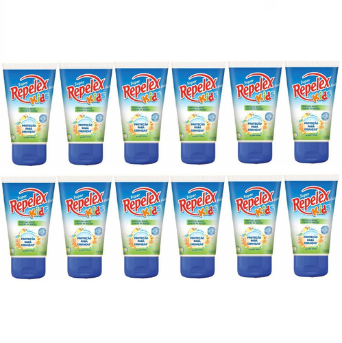 Kit 12 Repelente  Super Repelex Kids 133ml