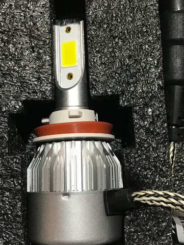 Imagen 5 de 9 de Kit C6 Lampara Led Hid Xenon Cree H11 6000k 12-24v Kitx2 C12