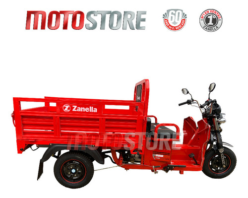 Triciclo Utilitario Tricargo Zanella 125cc 0km