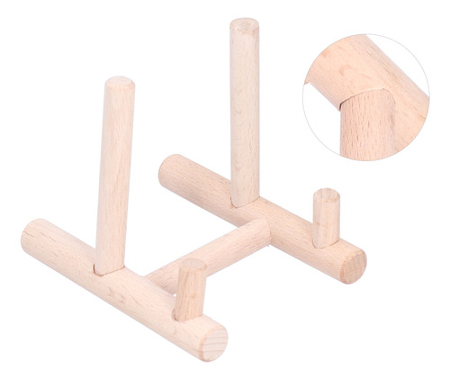 Estante De Madera Para Escritorio, Adorno Moderno Para Uso D