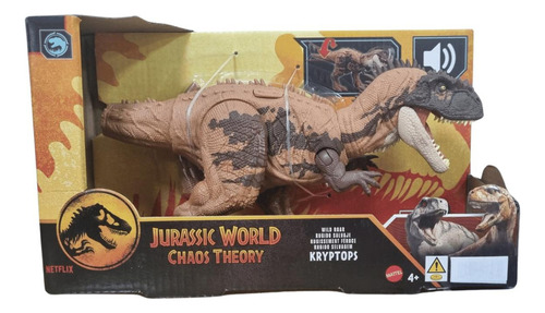 Dinossauro Kryptops Jurassic World Rugido Selvagem Mattel