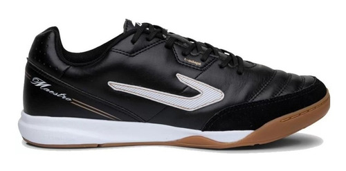 Imagem 1 de 7 de Chuteira Futsal Topper Maestro Pro 3 In Profissional Preto