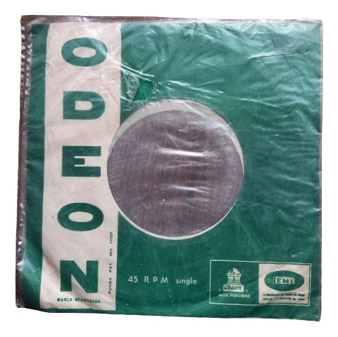 Fundas Vinilos Singles Años 60s - Odeon - Set De 3 (Usado)