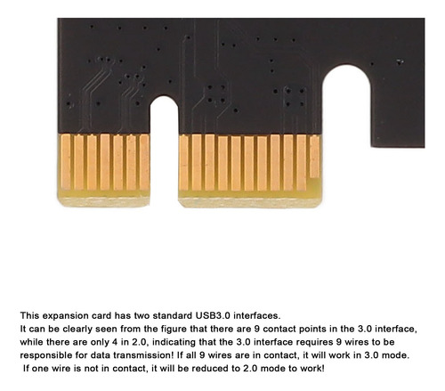 Adaptador De Panel Frontal Usb Pcie A Tarjeta De Expansión 3