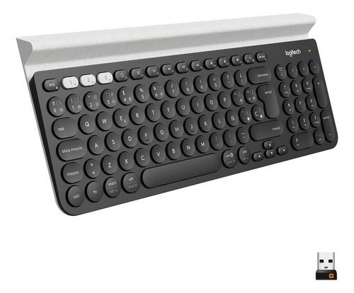 Teclado Inalámbrico Bluetooth Multidispositivo K780 Negro