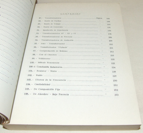 Trinidad Electrónica. Quintero Libro Resistencia Inductancia (Usado)