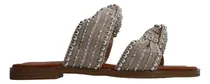 Comprar Sandalia Dama Berlin Beige De Piso Con Aplicaciones