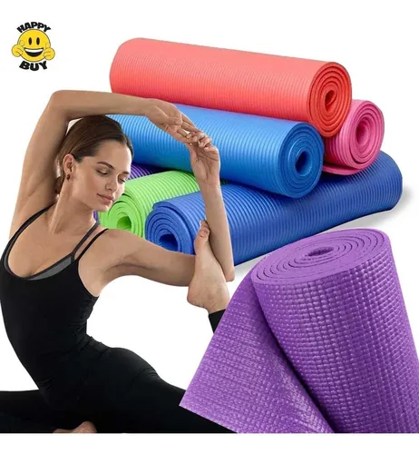 Mat Yoga Tpe Duo 6 Mm Antideslizante Importado Incluye Bolso