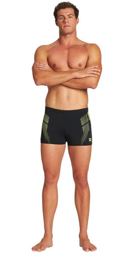 Imagen 1 de 7 de Malla Natación Arena Streak Short Boxer Hombre Maxlife