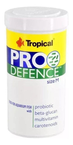 Ração Para Tratamento  Tropical Pro Defence Size M 44g