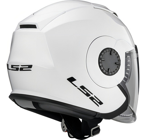 Capacete Ls2 Of570 Verso Branco Tamanho Do Capacete 60 Cor Branco