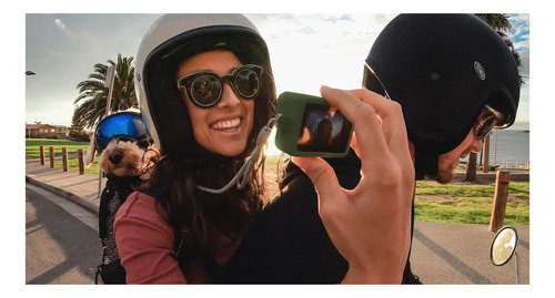 Imagen 4 de 5 de Carcasa Funda Silicona Gopro Para Hero 8 Ajsst + Correa