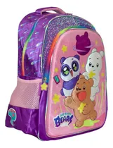 Comprar Mochila Primaria Osos Escandalosos 100% Original Suave Al Tacto Grizz Panda Ice Bear