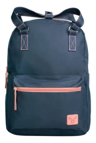 Mochila San Francisco Coral Blue Moose