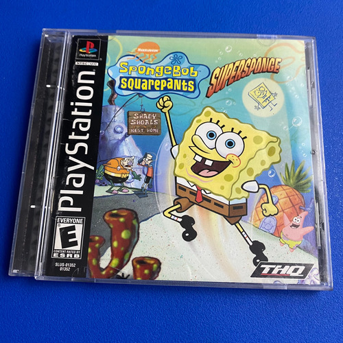 Spongebob Squarepants Supersponge Ps1 Playstation Original