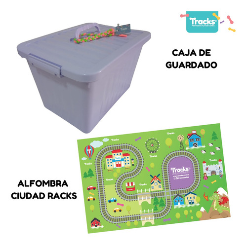 Imagen 5 de 9 de Combo Mega Tracks Trenes Vias Puentes Ciudad