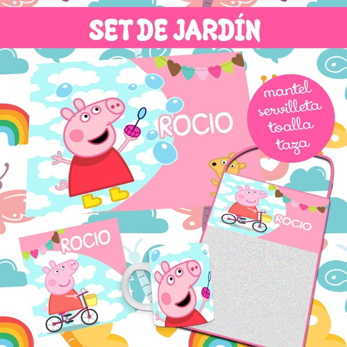 Set De Jardín Con Taza - Peppa Pig 