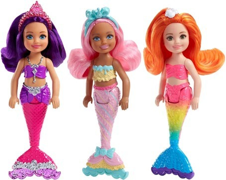Barbie Chelsea Sirena Barbie Mattel Kn03