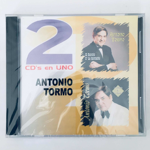 Antonio Tormo - 2 Cds En Uno Cd Nuevo Sellado