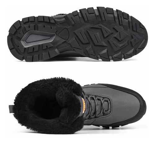 Botas De Nieve Shulook Impermeables Con Forro De Piel Cálida