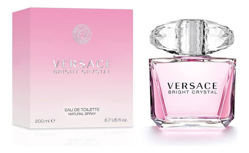 Perfume Versace Bright Crystal 200ml Gigante Original Sellad