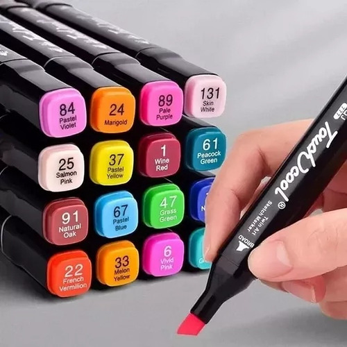 Marcadores De Doble Punta Touch Boris 24 Colores Diferentes