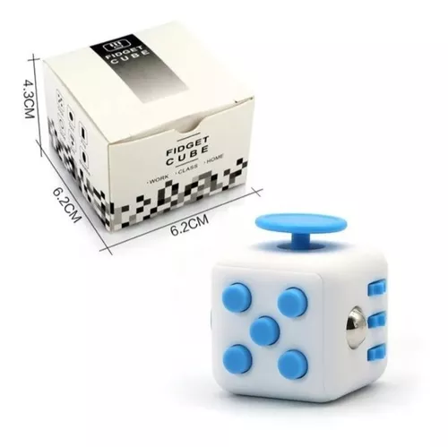 Dado de actividades anti estrés, Juego de Relajación FIDGET CUBE.